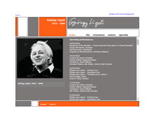 Tablet Screenshot of gyorgy-ligeti.com
